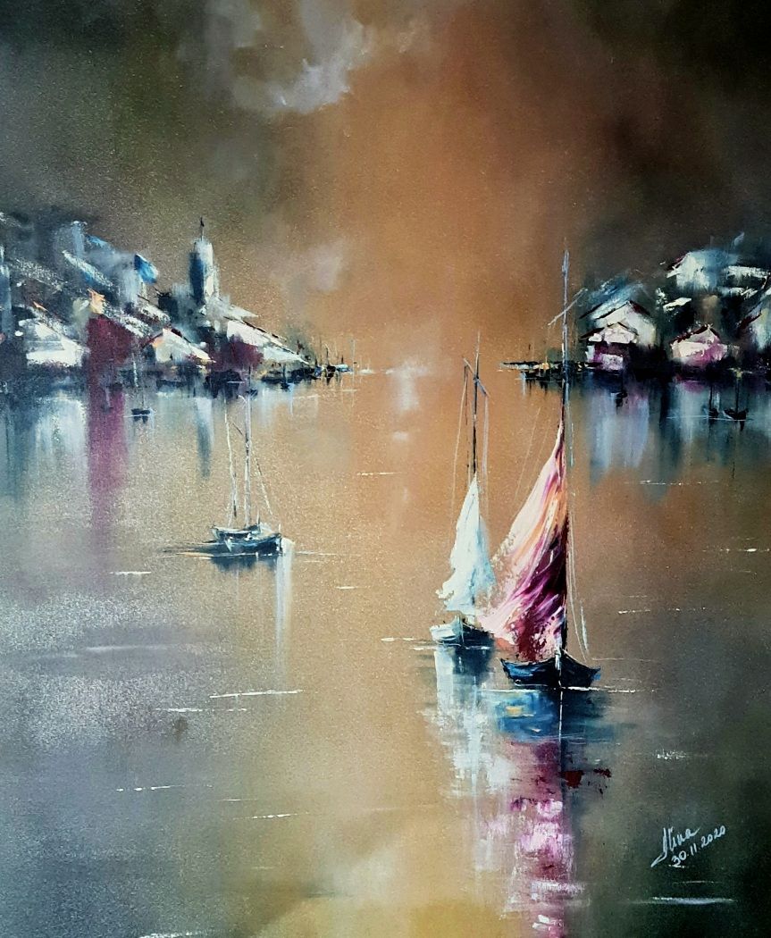 ArteDiAlina.com painting: Last day of November